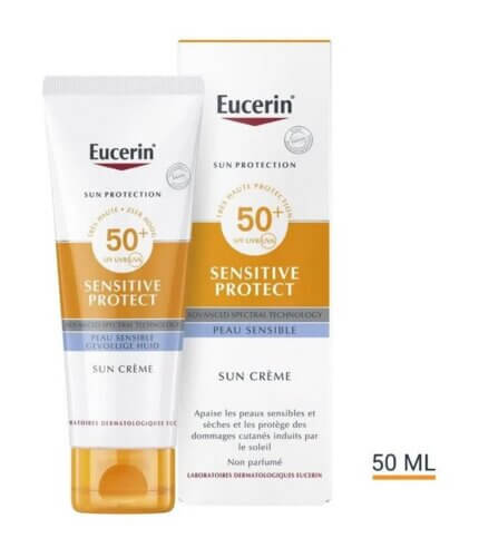 Eucerin SUN PROTECTION SENSITIVE PROTECT Crème SPF 50+ - 50ml