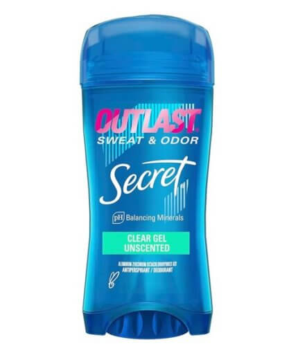 Secret - Outlast Clear Gel Déodorant, 73 g